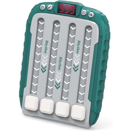 Jucarii educative - Jucarie Interactiva, , Joc Rhythm, +3 Ani, din ABS, 6 Niveluri, 15 x 3 x 11 cm, Functie Muzicala, Verde