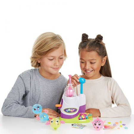 Jucarie magica Bobo Sticky Oonies pentru umflat baloane, 32 baloane si 42 de accesorii incluse, multicolor [2]
