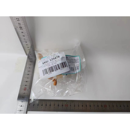 Jucarie mecanica pentru copii , pestisor haios, cu cheita, distractiv, se taraste, se misca, 11 x 9 x 7.5 cm cm, portocaliu [6]