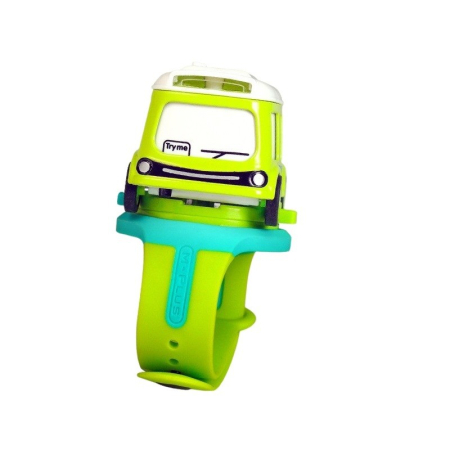 Jucarii Senzoriale, Fidget Toys - Jucarie pentru copii, , autobuz-ceas, Verde