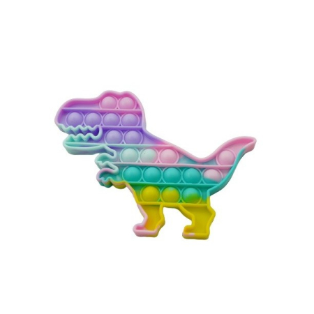Jucarie Pop it Now &amp; Flip it, Push Bubble Dinozaur Multicolor [1]