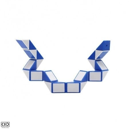 Rigla Rubik, Jucarie Inteligenta care Dezvolta Dexteritatea si Imaginatia Copiilor, 24 Piese, Verde, Original Deals [12]