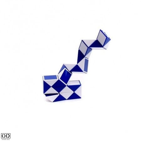 Rigla Rubik, Jucarie Inteligenta care Dezvolta Dexteritatea si Imaginatia Copiilor, 24 Piese, Verde, Original Deals [2]