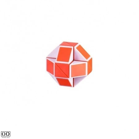 Rigla Rubik, Jucarie Inteligenta care Dezvolta Dexteritatea si Imaginatia Copiilor, 24 Piese, Verde, Original Deals [25]