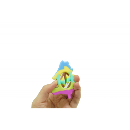 Jucarie senzoriala antistres cu ventuza de decompresie, Antrenare antebrat, Fidget Toy, Model Porcusor, Macarons [2]