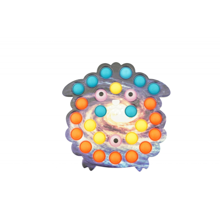 Jucarii Senzoriale, Fidget Toys - Jucarie senzoriala antistres, Simple Dimple, Oaie, Multicolor, V1