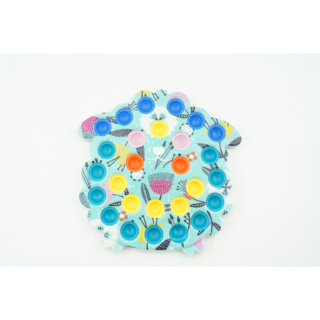 Jucarie senzoriala antistres, Simple Dimple, Oaie, Multicolor, V3 [1]
