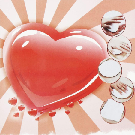 Kit amprenta mulaj manuta sau piciorus bebe si rama foto, 23x28cm, cu cutie de cadou, cadrul alb [9]