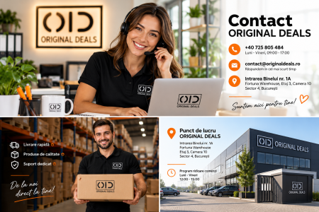 Contact și suport clienți ORIGINAL DEALS