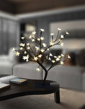 Copac Decorativ cu 48 Becuri LED pentru Lumina Ambientala, 45cm, USB [2]