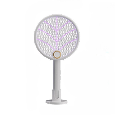 Articole pentru Gradina si Bricolaj - Lampa Electrica Impotriva Tantarilor, , 42.5 x 22 x 10.5 cm, Reincarcabila cu Cablu USB Inclus, Plasa din Aluminum Alb