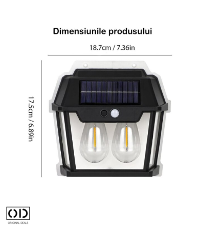 lampa led solar exterior original deals lampa solara cu 2 becuri retro lampa led gradina terasa 28w lampa led exterior lumina calda lampa solara rezistenta apa ip65 iluminat solar gradina terasa curte becuri retro led cu panou solar lampa solara vintage negru lampa led decorativa pentru terasa iluminat ambiental exterior solar lampa led economica pentru gradina lampa solara cu acumulator reincarcabil panou solar cu becuri led retro lampa led outdoor cu 2 becuri sistem iluminare solara original deals [9]