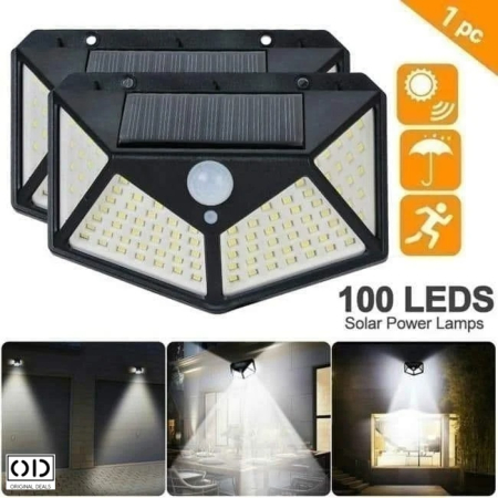 lampa solara de perete 100 led original deals lampa solara cu senzor de miscare lampa solara exterior lumina rece lampa led solara pentru gradina si terasa iluminat solar exterior ip65 lampa solara puternica cu 100 led smd lampa solara reincarcabila pentru curte lampa solara de siguranta cu senzor pir lampa solara impermeabila neagra bec solar cu senzor miscare lumina solara exterior cu incarcare automata lampa solara economica pentru perete iluminat exterior fara cabluri lampa solara de noapte pentru garaj panou solar lampa led original deals [5]