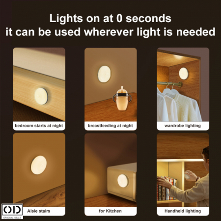 Lampa LED Inteligenta cu Senzor de Lumina, Wireless, Premium, Alb, Original Deals [9]