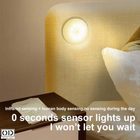 Lampa LED Inteligenta cu Senzor de Lumina, Wireless, Premium, Alb