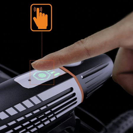 Lampa LED pentru bicicleta, reincarcabila USB, rezistenta la apa, 2200 mAh, autonomie pana la 15 ore [6]