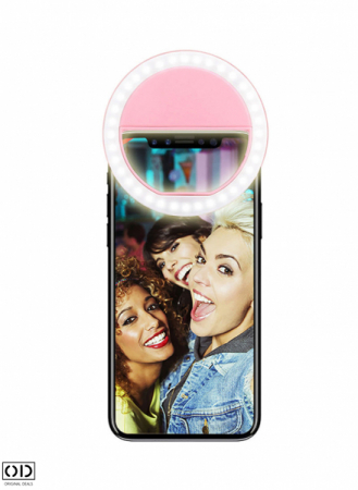 Selfie Ring Lampa cu Lumina LED pentru Foto Video sau LiveI luminare LED Telefon Lumina Selfie Lumina LED pentru Telefon Lumina pentru Vlog Lumina LED pentru Video Vlog Iluminare LED Vlog [4]