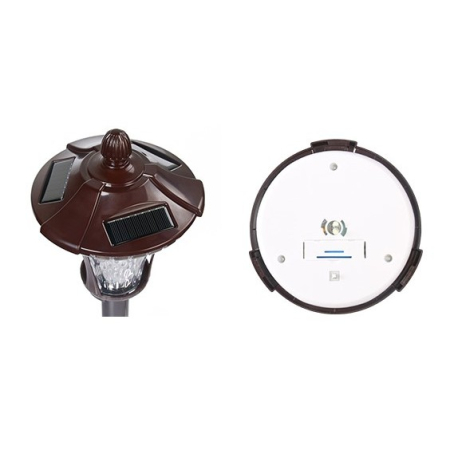 Lampa solara cu prindere de perete, , Alb cald [4]