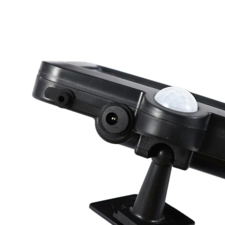 Lampa solara cu senzor de miscare, 108 COB LED, 2 grile, ip65, negru [3]