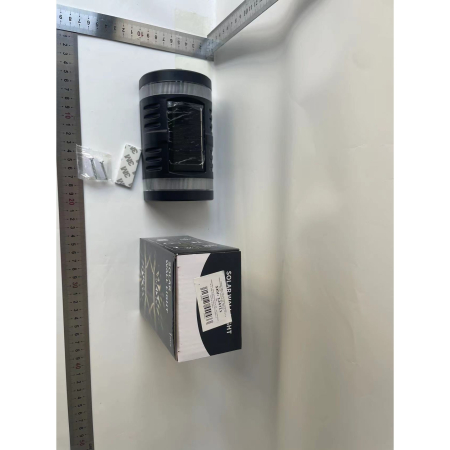 Lampa solara LED decorativa cu lumina bidirectionala , IP65, 1.2V, 600mah, 15.1 x 9 x 6 cm, material ABS, alb cald [7]