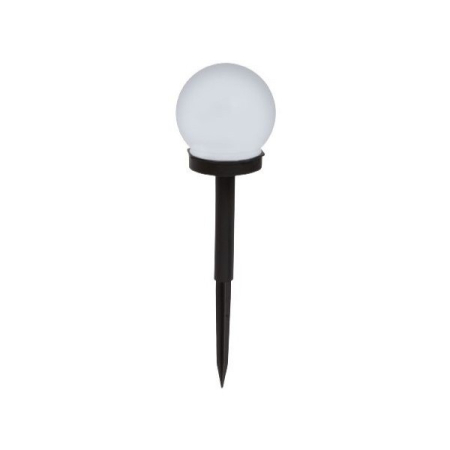 ✨TOATE PRODUSELE✨ - Lampa solara LED, Sferica, Tip Glob , Diametru 10 cm, Alb cald