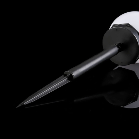 Lampa solara LED, Sferica, Tip Glob , Diametru 10 cm, Alb cald [6]