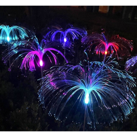 Lampa solara LED tip Meduza, inaltime 90 cm, Pentru gradina,  [6]