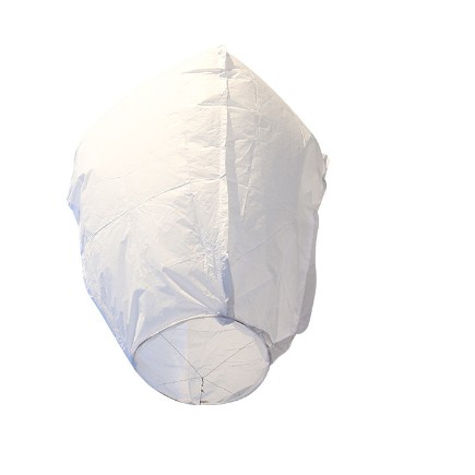 Lampion zburator, , hartie biodegradabila, Alb [1]