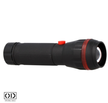 lanterna LED lanterna de mana lanterna compacta lanterna cu 2 moduri iluminare lanterna neagra lanterna portabila lanterna pentru drumetii lanterna de buzunar lanterna rezistenta lanterna cu baterii  lanterna LED cu 2 moduri de iluminare lanterna de mana portabila pentru uz casnic si outdoor lanterna compacta 12x3 cm pentru urgenta si camping lanterna neagra cu lumina puternica si mod economic lanterna LED eficienta pentru masina sau casa lanterna pentru drumetii si activitati in aer liber lanterna de mana ORIGINAL DEALS cu design rezistent [12]