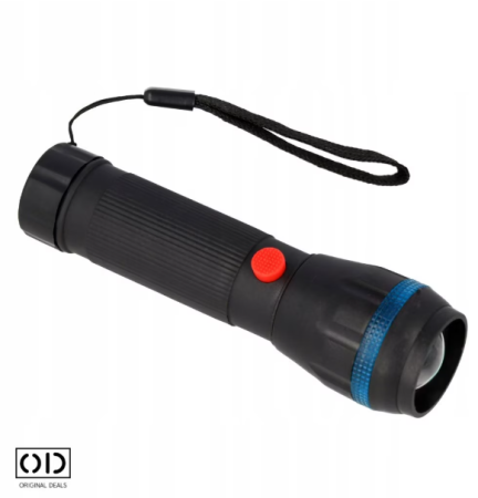 lanterna LED lanterna de mana lanterna compacta lanterna cu 2 moduri iluminare lanterna neagra lanterna portabila lanterna pentru drumetii lanterna de buzunar lanterna rezistenta lanterna cu baterii  lanterna LED cu 2 moduri de iluminare lanterna de mana portabila pentru uz casnic si outdoor lanterna compacta 12x3 cm pentru urgenta si camping lanterna neagra cu lumina puternica si mod economic lanterna LED eficienta pentru masina sau casa lanterna pentru drumetii si activitati in aer liber lanterna de mana ORIGINAL DEALS cu design rezistent [14]