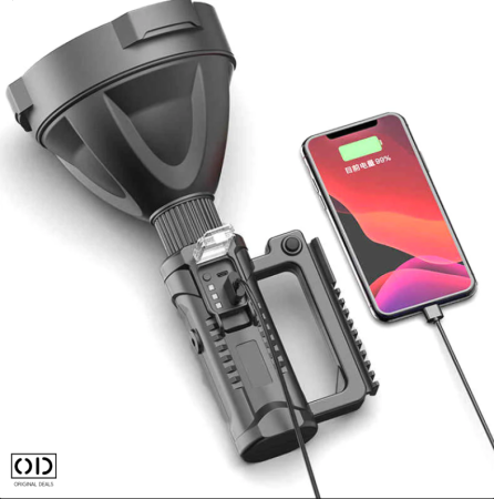 Lanterna Puternica Reincarcabila cu 4 Moduri si Functie PowerBank ORIGINAL DEALS [17]