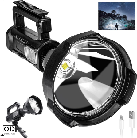 Lanterna Puternica Reincarcabila cu 4 Moduri si Functie PowerBank ORIGINAL DEALS [14]