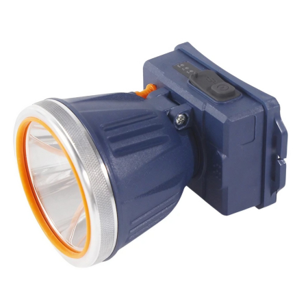 Corturi Evenimente si Articole Camping - Lanterna LED de Montat pe Cap, , cu Raza Lunga de Zoom, Reincarcabila USB, Far Telescopic, Rezistent la Apa, Reglabil, pentru Pescuit in Aer Liber, Camping, Lumina Puternica, Lanterna, 10.5x8x6.5 cm, Albastru