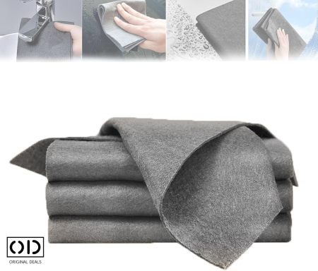 Produse si Accesorii Bucatarie & Baie - Set 3 Lavete Magice din Microfibra 30x30 cm – ORIGINAL DEALS