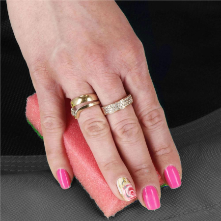 Leagan tip cuib 110cm, inaltime reglabila, 150 kg, Gri [24]