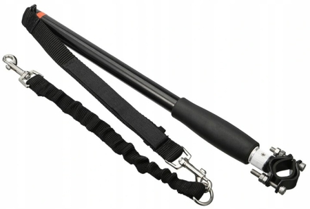 Lesa hands-free de caini pentru bicicleta, Sersimo, Negru [6]