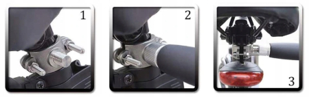 Lesa hands-free de caini pentru bicicleta, Sersimo, Negru [11]