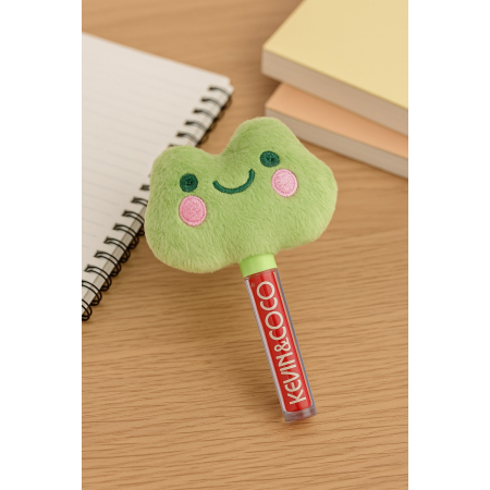 Luciu de Buze, Kevin&Coco, Animat de Plus, Model Broasca, Verde [2]