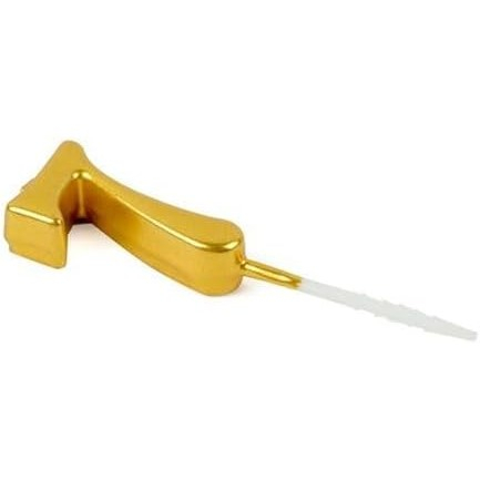 Lumanare de Tort, , Model Cifra 7, Party, 4.5 x 2.5 cm, din Parafina, Auriu [4]