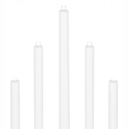 Lumanari decorative de Craciun, 7 becuri tip LED, culoare argintiu [10]