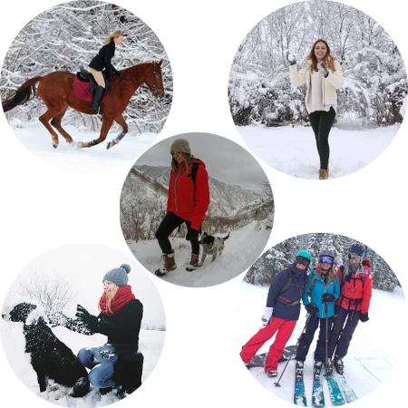 Manusi de Dama, , Model Ren, Functie Touchscreen (ecran tactil), Material Acril Tricotat, Manseta Elastica, Interior Catifelat, Marime Universala, Gri [3]