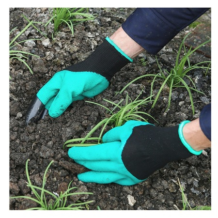 Manusi pentru Gradinarit cu 4 Gheare din PVC, pentru Greblat, Plantat, Sapat [3]