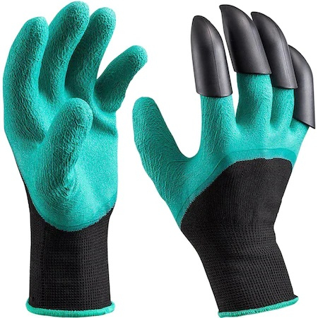 Manusi pentru Gradinarit cu 4 Gheare din PVC, pentru Greblat, Plantat, Sapat [11]