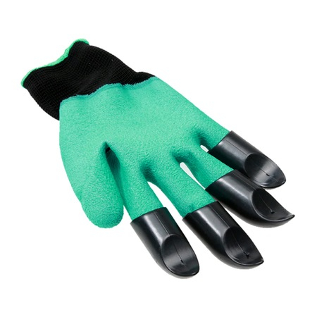 Manusi pentru Gradinarit cu 4 Gheare din PVC, pentru Greblat, Plantat, Sapat [14]