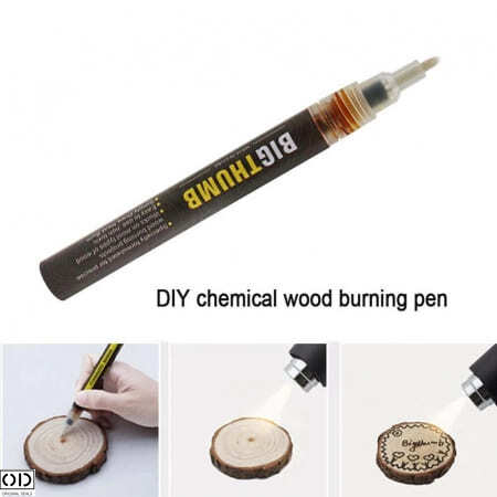 Marker Pryrograf DIY pentru Scriere si Desen pe Lemn [7]