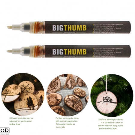 Marker Pryrograf DIY pentru Scriere si Desen pe Lemn [16]