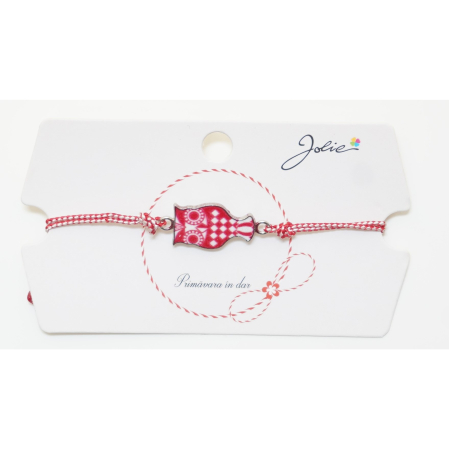 ✨TOATE PRODUSELE✨ - Martisor Bratara Traditionala, Pandantive Aprox 2 cm, Model 4