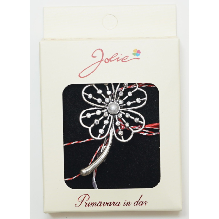 Martisor Brosa Medie - Martisor Brosa Medie, Multicolora, Dimensiune Brosa Aprox 5 cm, Material Metal, Model 17