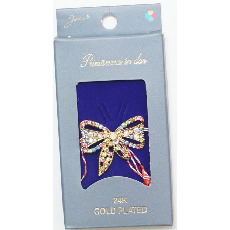 Martisor Brosa Placata cu Aur 24K - Martisor Brosa Placata cu Aur 24K, Dimensiune Brosa Aprox 2- 3 cm, Model 17