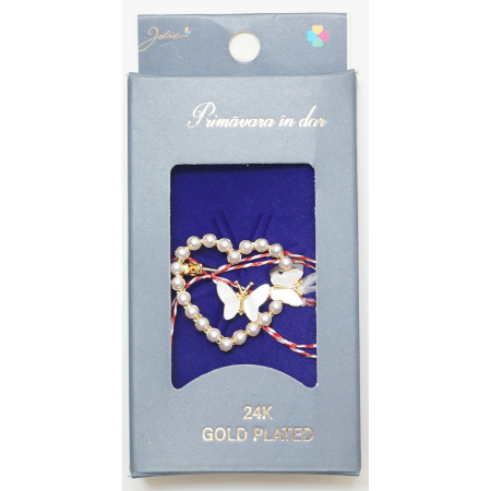 Martisor Brosa Placata cu Aur 24K - Martisor Brosa Placata cu Aur 24K, Dimensiune Brosa Aprox 2- 3 cm, Model 18